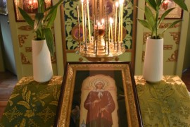 Архиерейская Литургия в праздник святой блаженной Ксении Петербургской