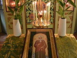 Архиерейская Литургия в праздник святой блаженной Ксении Петербургской