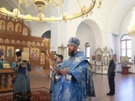Праздник Сретения Господня. Божественная Литургия в Андреевском кафедральном соборе