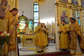 В воскресный день в главном храме Павлодарской епархии отметили памятную дату – 100 лет со дня обращения святителя Тихона, Патриарха Всероссийского, по поводу изъятия церковных ценностей