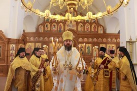 Божественная Литургия в Неделю о Страшном суде