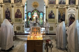 В Троицкую родительскую субботу совершено поминовение всех от века усопших благочестивых христиан, отец и братий наших