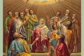 В день Святого Духа Высокопреосвященный архиепископ Серапион совершил Литургию в кафедральном соборе Воскресения Христова г. Кокшетау