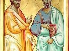 В день памяти апостолов Варфоломея и Варнавы Высокопреосвященный архиепископ Серапион совершил Литургию в кафедральном соборе Воскресения Христова г. Кокшетау