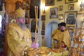 Божественная Литургия в Неделю 8-ю по Пятидесятнице