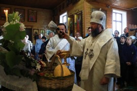 Праздник Преображения Господа Бога и Спаса нашего Иисуса Христа. Архипастырский визит к православным христианам города Шемонаихи.