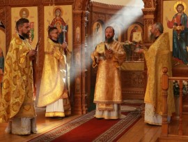 В Неделю 10-ю по Пятидесятнице архиепископ Амфилохий возглавил служение Божественной Литургии в главном храме Восточного Казахстана