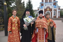 Архиерейская Литургия в Неделю 13-ю по Пятидесятнице, в день памяти Усекновения Главы Иоанна Крестителя