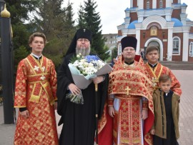 Архиерейская Литургия в Неделю 13-ю по Пятидесятнице, в день памяти Усекновения Главы Иоанна Крестителя