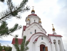 Престольный праздник в храме преподобного Сергия Радонежского города Житикара