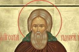 В день преставления преподобного Сергия Радонежского Высокопреосвященный архиепископ Серапион совершил Литургию в храме преподобного Сергия Радонежского города Атбасар