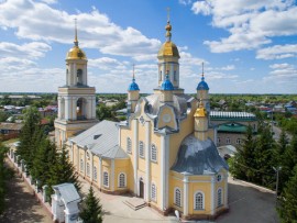 В соборе святых Первоверховных апостолов Петра и Павла прославили преподобного Сергия Радонежского