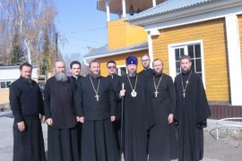 Архиепископ Амфилохий посетил Покровский храм села Верх-Уба