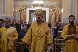 Служение викария Астанайской епархии в неделю 18-ю по Пятидесятнице