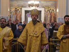 Служение викария Астанайской епархии в неделю 18-ю по Пятидесятнице