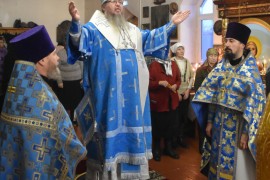 Архиерейская Литургия в праздник Казанской Иконы Божией Матери