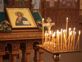Димитриевская родительская суббота в главном храме Восточного Казахстана