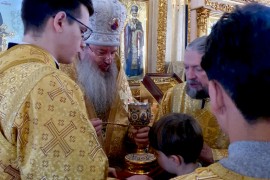 Епископ Хрисанф совершил первое богослужение в Чимкентской и Туркестанской епархии