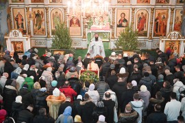 Ночная Божественная литургия в Рождество Господа Бога и Спаса нашего Иисуса Христа