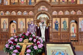 Третье воскресение Великого поста. Божественная Литургия в Андреевском соборе