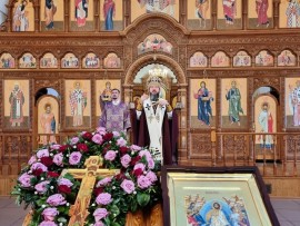 Третье воскресение Великого поста. Божественная Литургия в Андреевском соборе