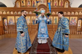 «Днесь спасения нашего главизна». Праздник Благовещения Пресвятой Богородицы в Андреевском кафедральном соборе