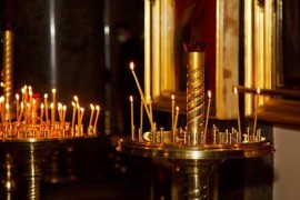 В день Радоницы Высокопреосвященнейший архиепископ Серапион совершил Литургию в кафедральном соборе Воскресения Христова г. Кокшетау