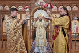 Божественная Литургия в Неделю 3-ю по Пятидесятнице в Андреевском кафедральном соборе