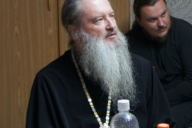Встреча епископа Хрисанфа с участниками Православного молодежного клуба «Ставрос»