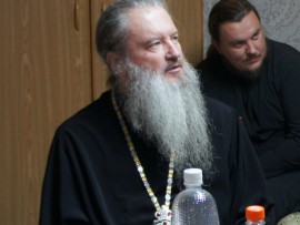 Встреча епископа Хрисанфа с участниками Православного молодежного клуба «Ставрос»