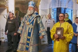 21 сентября 2023г.в Рождество Пресвятой Владычицы нашей Богородицы и Приснодевы Марии епископ Актюбинский и Кызылординский Игнатий возглавил Божественную Литургию в Казанском Кафедральном Соборе г. Кызылорда.