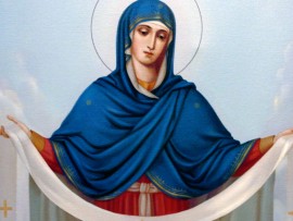 В праздник Покрова Божией Матери Высокопреосвященный архиепископ Серапион совершил Литургию в храме священномученика Елевферия Римского города Степногорска