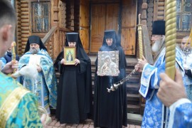 Престольный праздник в Покровской женской обители г. Уральска