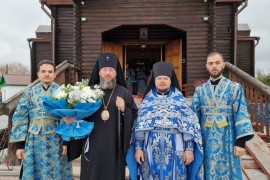 Престольный праздник Покровского собора города Усть-Каменогорска