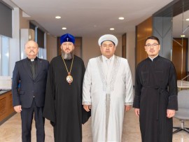 Архиепископ Амфилохий принял участие в официальных мероприятиях, посвящённых Дню духовного согласия