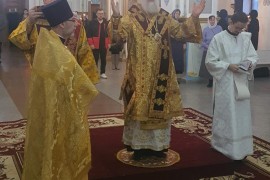 29 октября 2023 года – неделя 20-я по Пятидесятнице, день памяти священномученика Александра (Щукина), архиепископа Семипалатинского, убиенного за Христа в 1937 году