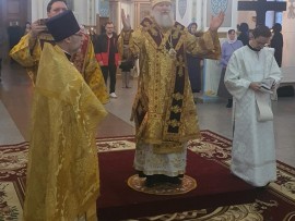 29 октября 2023 года – неделя 20-я по Пятидесятнице, день памяти священномученика Александра (Щукина), архиепископа Семипалатинского, убиенного за Христа в 1937 году