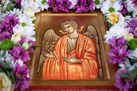 Престольный праздник в храме Архангела Михаила г. Костаная