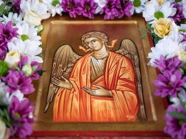 Престольный праздник в храме Архангела Михаила г. Костаная