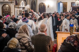 Праздник Крещения Господа Бога и Спаса нашего Иисуса Христа в главном храме Костанайской епархии