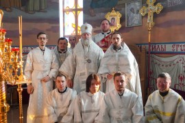 15 февраля 2024 года – в праздник Сретения Господа Бога и Спаса нашего Иисуса Христа епископ Актюбинский и Кызылординский Игнатий возглавил праздничную Божественную литургию в Свято — Никольском Кафедральном соборе г. Актобе