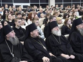 Участие епископа Актюбинского и Кызылординского Игнатия в Международном православном молодежном Форуме «Рождество Христово в Сибири»