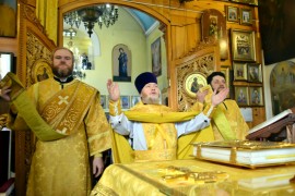 Божественная Литургия в Неделю о блудном сыне