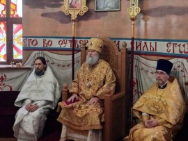 Служение епископа Игнатия в неделю о блудном сыне