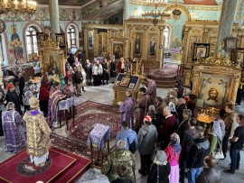 АРХИЕРЕЙСКОЕ СЛУЖЕНИЕ В НЕДЕЛЮ ПЕРВУЮ ВЕЛИКОГО ПОСТА, В ДЕНЬ ТОРЖЕСТВА ПРАВОСЛАВИЯ