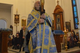 «Днесь спасения нашего главизна…». Престольный праздник в градопавлодарском Благовещенском кафедральном соборе