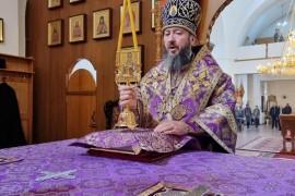 Божественная Литургия в день предпразднства Благовещения Пресвятой Богородицы