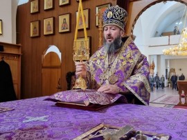Божественная Литургия в день предпразднства Благовещения Пресвятой Богородицы