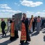 Крестный ход по случаю перенесения Иверского образа Богоматери в восстанавл ...