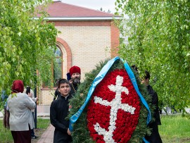 Благодарственный молебен в День Победы. Духовенство Костаная почтило память погибших в годы ВОВ